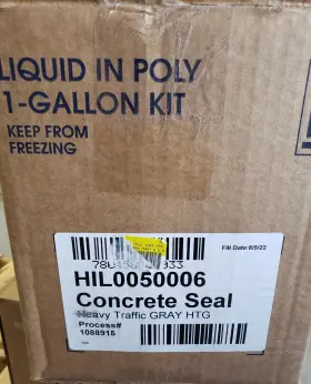 Hil0050006 Hillyard Concrete Defense Htg Seal - Gray 1 Gal Bottle