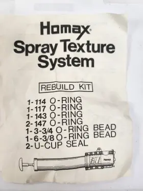 Mi10-217 Homax Spray Texture Gun Repair Kit Titan Graco Wagner