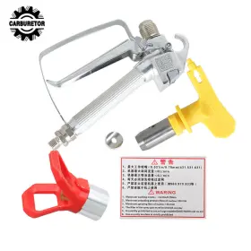 Hgf4024 Home-garden-fix 1 Pc 3600 Psi Airless Paint Spray Gun With 517 Tip And Guard Fit For Sprayers