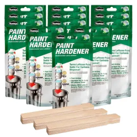 Homesphere 850031079083 Homax Waste Away Paint Hardener 12 Packs 3.5oz Fast Acting Solid