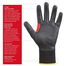 24-0513b Honeywell 24-0513b/6xs Coreshield Glove 6/xs Hppe Nitrile A4/d Cut Resistant