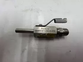 Ssbv-6tube-6-316 Hosco Ball Valve 3/8 Inch Tube Stub X Nps M