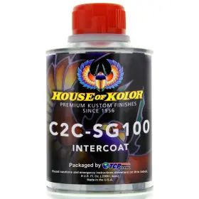 Sg100 House Of Kolor 845927043163 Intercoat Klear Midcoat Clearcoat Low Voc Half Pint