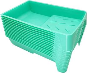 Hubaow Huw19 4 Inch Paint Tray 15 Pack Plastic Pcs Pack-tray