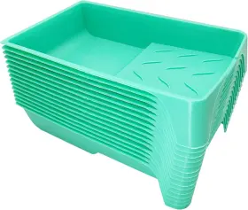 Huw19 Hubaow 4 Inch Paint Tray 15 Pack Plastic Pcs Pack-tray