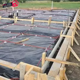 Husky 313041843834 Plastic Sheeting 6 Mil Black 10 Ft. X 50 Heavy-duty