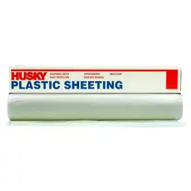 Cf0610-50c Husky 313093824874 Polyethylene Opaque Plastic 6 Mil. Sheeting 10 X 50 Ft