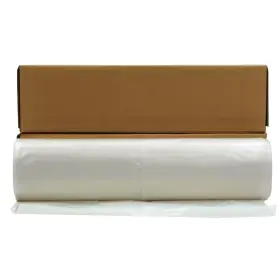 Husky 445052922970 Clear Plastic Sheeting Construction Film 20 X 100 4 Mil Sheet Polyethylene