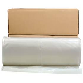 Husky 705353535154 Plastic Sheeting Roll 12 Ft X 100 Clear Opaque 6 Mil Construction Cover Vapor