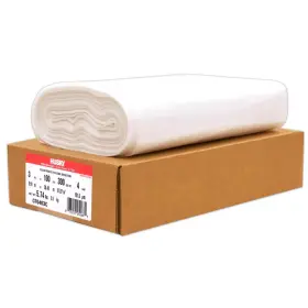 Husky 726084051539 3 Ft. X 100 Clear 4 Mil Plastic Sheeting