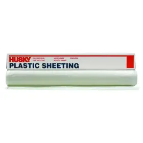 Husky 726084219700 12 Ft. X 50 Clear 6 Mil Plastic Sheeting