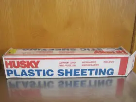 Cf0610c Husky New Poly-america 610c Clear 6-mil Low Density Plastic Sheeting 10ft X100ft