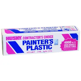 Fg-p9941-07e Husky 12ft By 400 .31 Mil Lightweight Painters Plastic