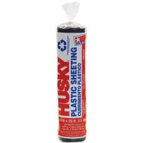 Rs3510-25b Husky 3.5 Mil 10 Ft. X 25 Black Plastic Sheeting