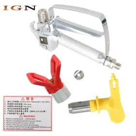 Ign86516 Ignparts 3600psi Airless Paint Spray Gun With 517 Tip&tip Guard Sprayers Fast Shipping