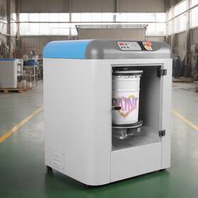 Intbuying 6-154054 Fully Automatic Rotary Paint Coatings Mixer Shaker Clamping Machine 110v