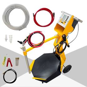 Intbuying As-057212 Box Vibratory Feeding Electrostatic Coating Machine For Plastic /metal 110v