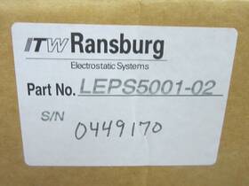 Itw Ransbury Leps5001-02 Power Supply For Control Panel Lecu5003