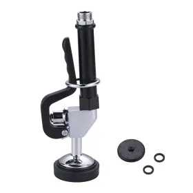 20unef Iviga H5021b Pre Rinse Sprayer With Black 7/8 Inch -20unef Handle Grip Assembly 1.42 Gpm High