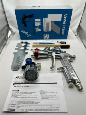 W400lv-13wbx Iwata 5935 Anest 1.3mm Gravity Feed Spray Gun #1279135