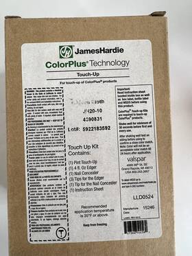 James Hardie 4390831 Colorplus Touch-up Kit Jh20-10 1 Pint Sail Cloth Beige