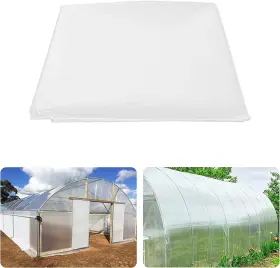 Joyzan13vrdgcagb-11 Joyzan Greenhouse Plastic Film Clear Sheeting Cover 6.6 X 26.2 Ft