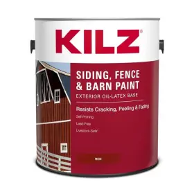 1682822 Kilz 1 Gal Oil And Water-based Siding Fence Barn Paint Exterior