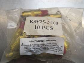 Kingston Ksv25-2-100 Relief Valve 100psi Lot Of 10
