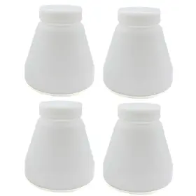 Kllkmmws 757582707178 4pcs Bottles Hopper Cup Plastic Durable Electrostatic Sprayer Cups Fo