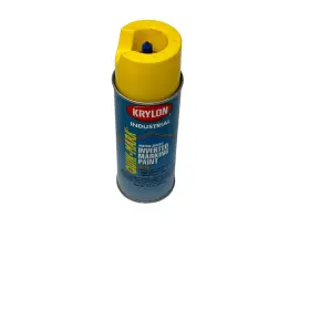 03402 Krylon Industrial Quik-mark Inverted Marking Paint Apwa Brilliant Yellow