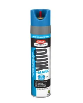 Qt0390300 Krylon 075577014064 Industrial Quick Mark Blue Apwa 3-pack