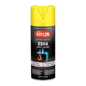 K01813777 Krylon 1813 12 Oz Osha Safety Yellow Apwa Color Standard Spray Paint
