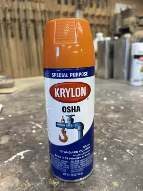 2410 Krylon / Osha Safety Colors - Orange 12 Oz Can