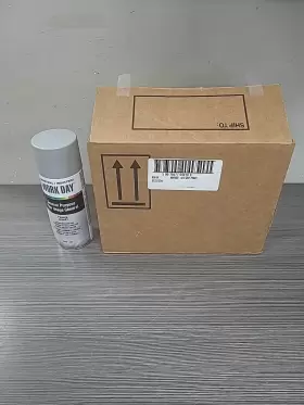 4418 Krylon 12 Work Day Enamel Paint Gray Primer 12-pack Case Lot