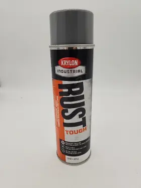 K00879007 Krylon 724504008798 Industrial Rust Tough Dark Machinery Gray Enamel Spray Paint