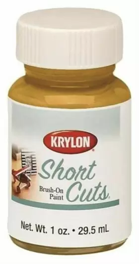 Scb-001 Krylon Diversifies Gold Leaf 1 Oz. Short Cuts Brush-on Craft Paint