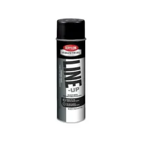 K00830408 Krylon Industrial Pavement Striping Paint 18 Oz. Cover-up Black