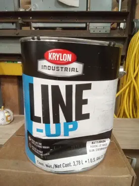 K41130404-16 Krylon Industrial Pavement Striping Paint 1 Gal Parking Lot 689ep