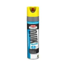 Qt0380100 Krylon Industrial Inverted Marking Paint 25 Oz. Utility Yellow