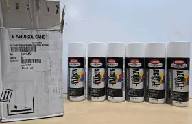 K01501a07 Krylon Industrial Acryli-quik Acrylic Lacquer Paint Recoat Gloss White
