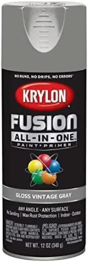 K02726007 Krylon Spry Pnt Fsn Gls Vin Gry