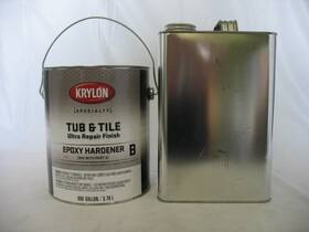 Krylon K04591b07 Tub And Tile Epoxy Hardener White 1 Gal Part