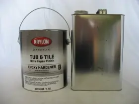 K04591b07 Krylon Tub And Tile Epoxy Hardener White 1 Gal Part