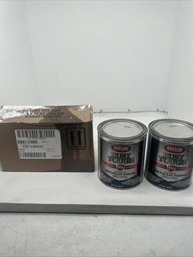 Krylon K09717008 2 Rust Tough Oil-based Gloss Control Enamel Aluminum 1 Qt
