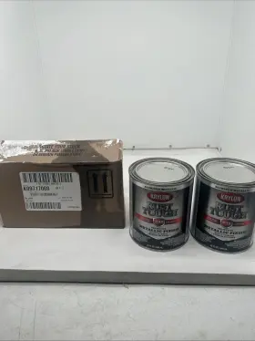 K09717008 Krylon 2 Rust Tough Oil-based Gloss Control Enamel Aluminum 1 Qt