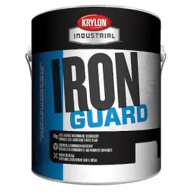 K11006631 Krylon Interior/exterior Paint Glossy Water Base Gray 1 Gal