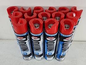Krylon Qt0391100 Marking Paint Quik-mark Inverted Water-base 22oz Brilliant Red 15