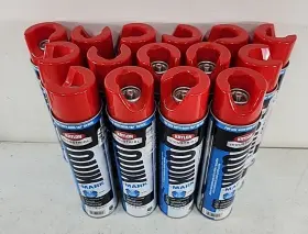Qt0391100 Krylon Marking Paint Quik-mark Inverted Water-base 22oz Brilliant Red 15
