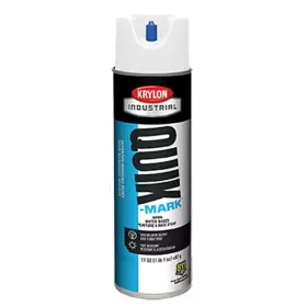 S03901 Krylon Industrial Brilliant White Inverted Marking Paint 20oz