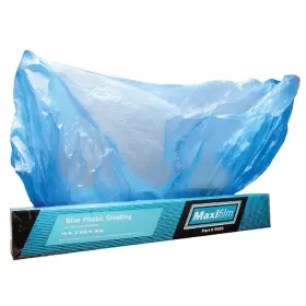 B08v6qzqzg Lauco Maxifilm 16ft X 350ft Blue Masking Plastic Sheeting 8 Micron Cover Paint Auto Wa